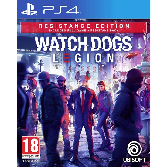 Watch Dogs Legion Resistance Edition PS4 ve PS5 Oyun