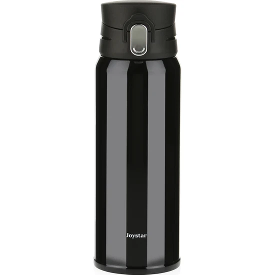 Joystar Çift Katmanlı Termos Siyah 480 ml
