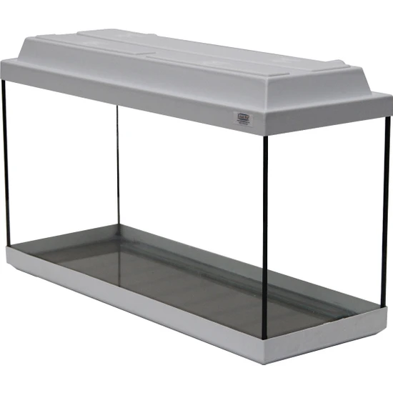 Kanki Pet Akvaryum 80 cm Beyaz Düz Tam Kapaklı  80 x 29 x 40 cm (95 litre)