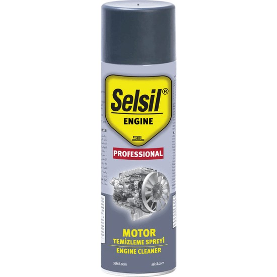 Selsil Susuz Motor Temizleme Spreyi Engine Cleaner 500ML Fiyatı