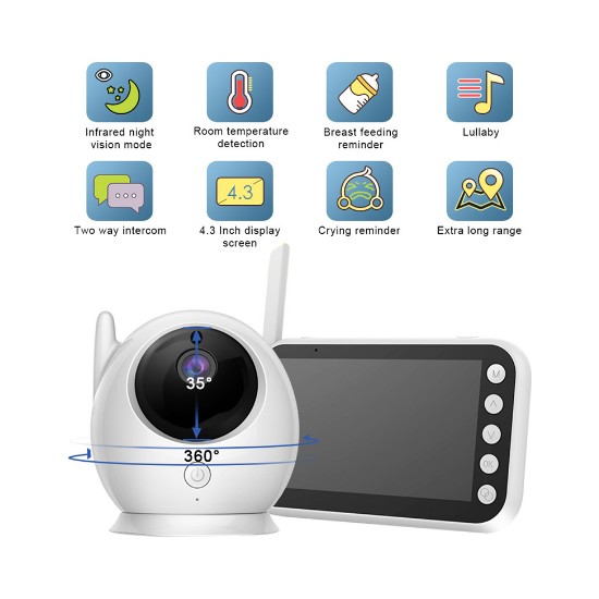 Yoyko Excalibur Dijital Bebek İzleme Cihazı 1 Kameralı Fiyatı