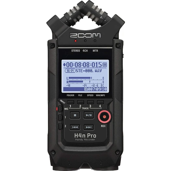 Zoom H4N Pro Handy Recorder -Siyah