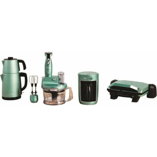 Tefal Aurora Kutulu Çeyiz Seti Yeşil Set