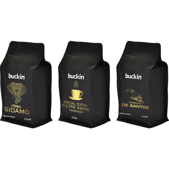 Buckin Premium Filtre Kahve Makinesi Uyumlu Tanışma Paketi 3 Fiyatı