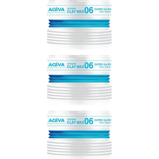 Agiva Wax Saç Şekillendirici 06 175 ml X3