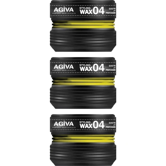 Agiva Wax Saç Şekillendirici 04 175 ml X3
