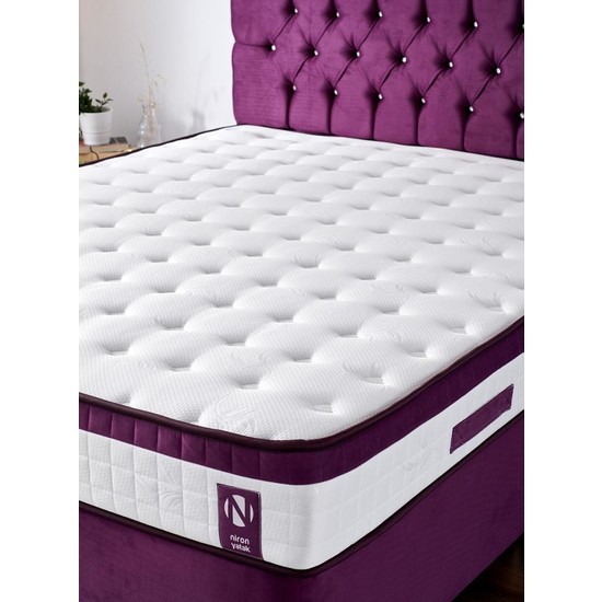 Niron Violet 150X200 Çift Kişilik Gizli Pedli Yaylı Yatak