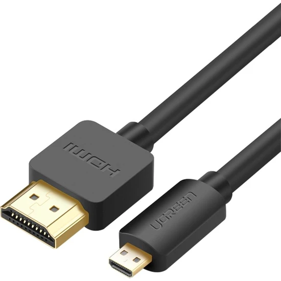 Ugreen Micro HDMI to HDMI Görüntü Aktarım Kablosu 1 Metre