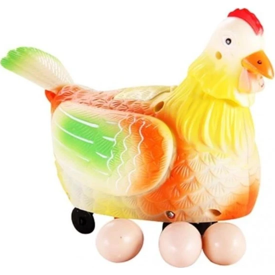 Bircan Oyuncak Yumurtlayan Tavuk -Müzikli Işıklı Hareketli