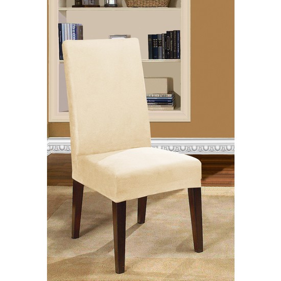 İhsan Trade Süet Sandalye Kılıfı. 6 Li Set. Açık Bej Rengi. Fiyatı