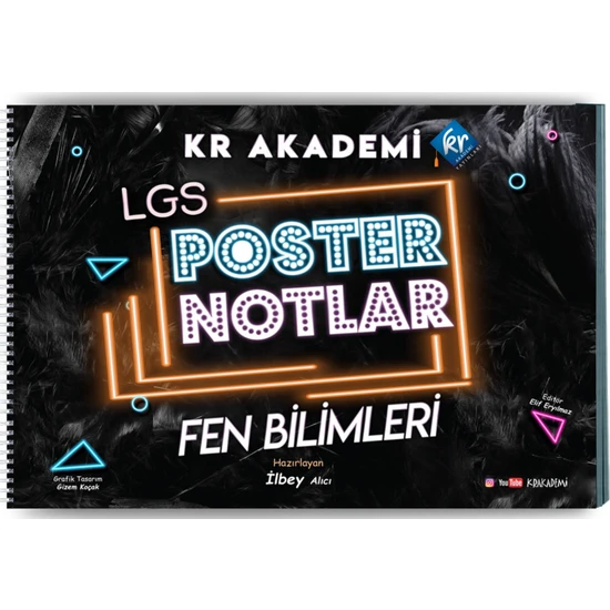 Kr Akademi Yayınları LGS Fen Bilimleri Poster Notlar