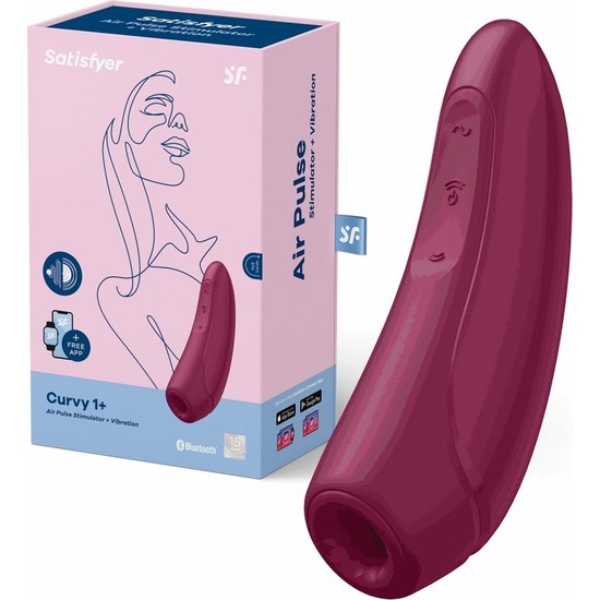 Satisfyer Curvy 1+ - Rose Red main image 0