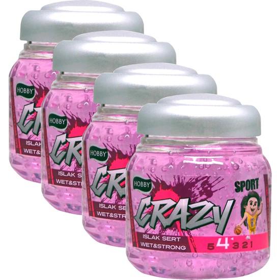 Crazy sport. Hobby Crazy гель для волос. Hobby Crazy производитель. Crazy Hobby. Hobby Jole 700 gr 4 islak Sert (Pembe)*12.