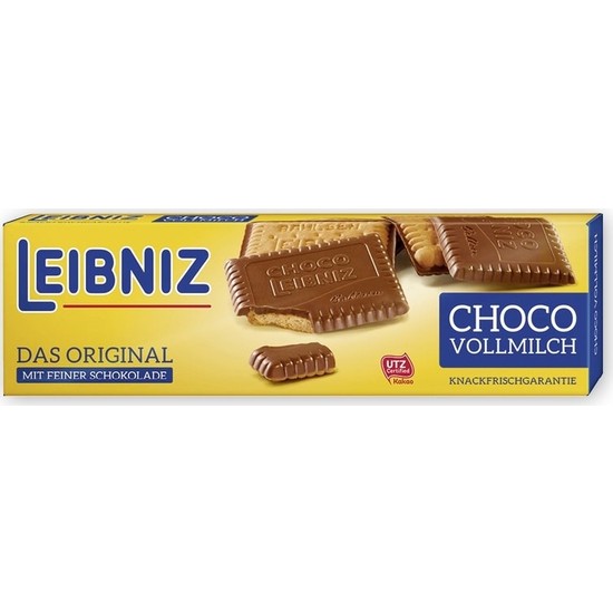 Leibniz The Original With Fine Chocolate Milk Çikolata Kaplı Bisküvi 125 gr