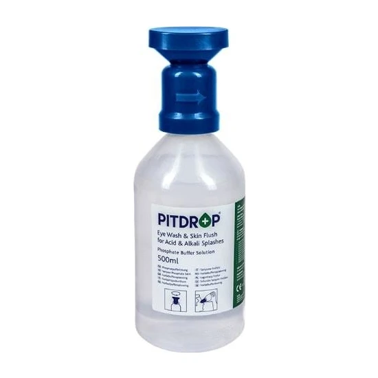 PİT DROP Kimyasal Steril Göz Solüsyonu (Duşu) 500 ml