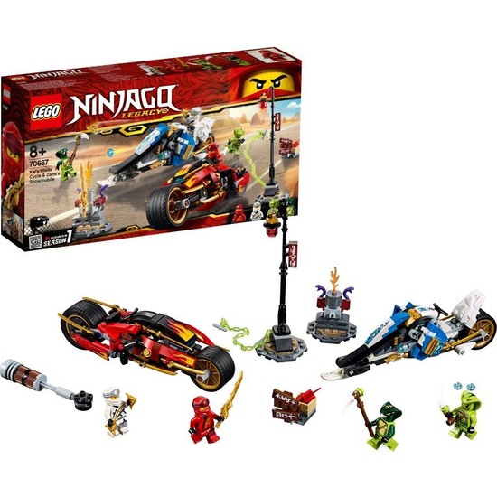 LEGO Ninjago 70667 Kai'nin Kılıç Motosikleti ve Zane'in Kar Motosikleti