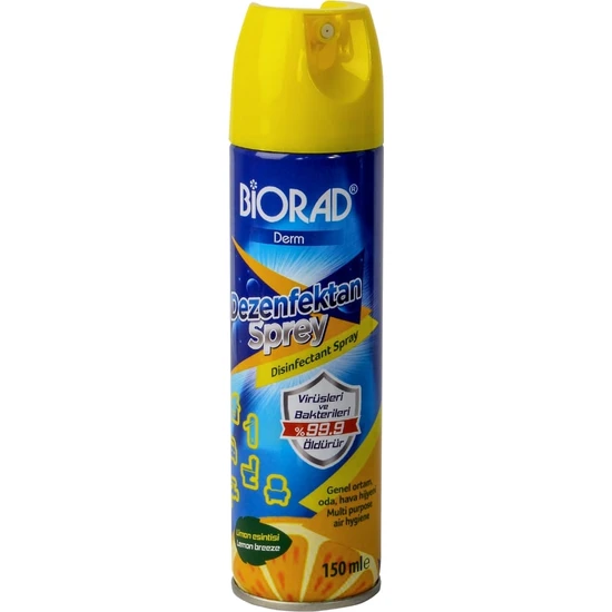 Biorad Dezenfektan Sprey150 ml Limon Kokulu
