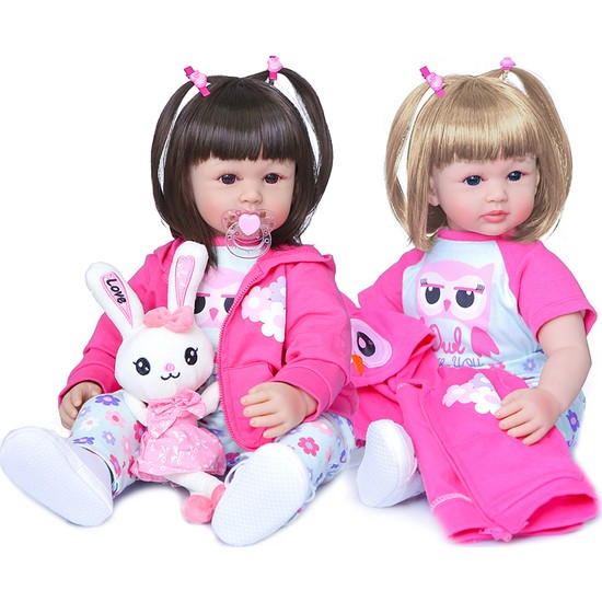 Decdeal 24&quot; Reborn Baby Doll Gerçekçi Bebek Kız Oyuncak Fiyatı