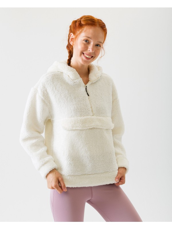 adidas women's sherpa hoodie