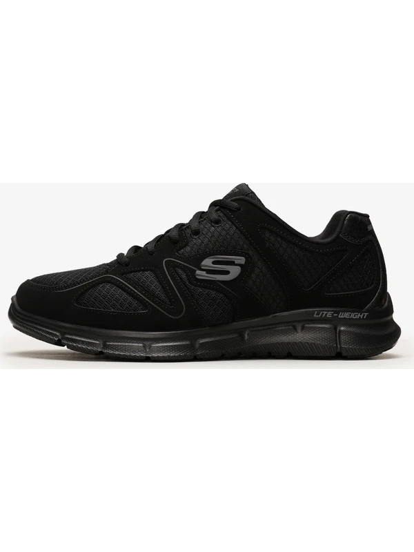 Skechers SATİSFACTİON- FLASH POİNT Erkek Siyah Spor Ayakkabı - 58350 BBK
