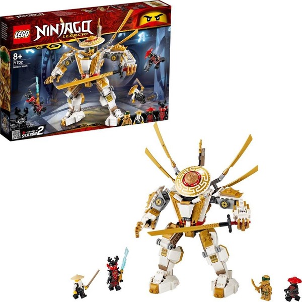 Lego Ninjago Legacy Altın Robot 71702 Fiyatları, Özellikleri ve