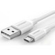 Ugreen Micro USB Data ve Şarj Kablosu Beyaz 50 cm
