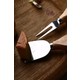 Ersamica Bambu Saplı 4'lü Çelik Peynir Bıçak Seti