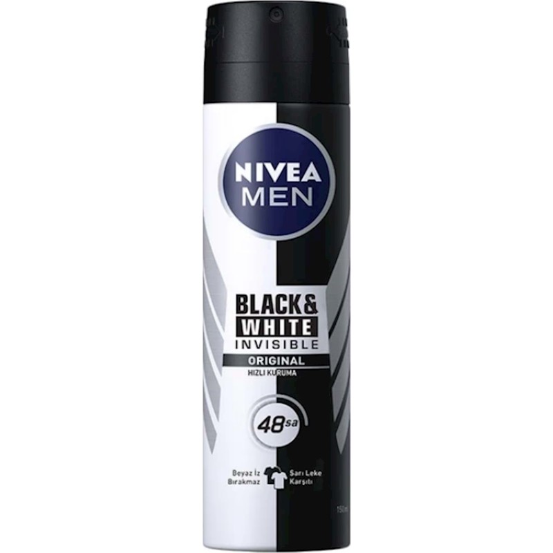 Nivea Black White Deodorant 150 ml
