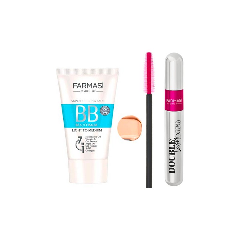 Farmasi Bb Krem Açıktan Ortaya 50 ml + Double Lash Maskara