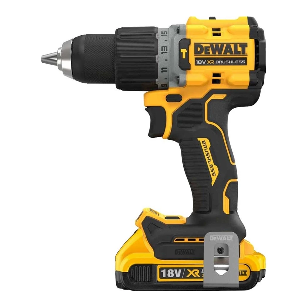 DeWalt DCD805D2T 18V 2.0AH LI-ION Kömürsüz Çift Akülü Darbeli Matkap