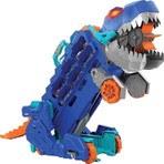 Hot Wheels Ultimate T-Rex Dinozor Temalı Işıklı Sesli Dönüşebilen Dayanıklı Plastik Araç Taşıyıcı Oyun Seti