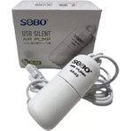 Sobo USB Girişli Sessiz Tek Çıkışlı Mini Akvaryum Hava Motoru 1W 4lt/dak Ar-02
