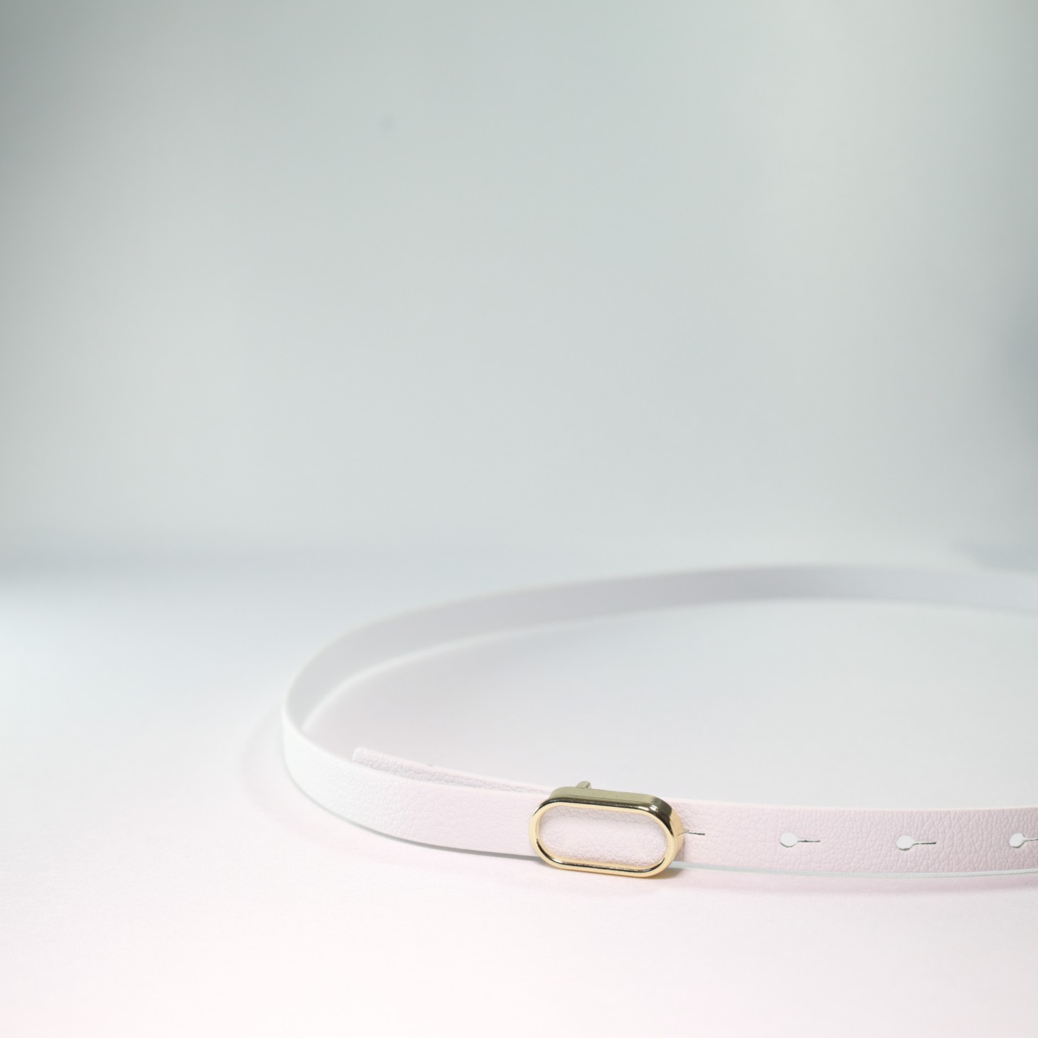 Fiori Ithal Oval Gold Tokalı Ince Kemer, Pantolon Kemeri, Gömlek Kemeri, Ceket Kemeri görsel 3