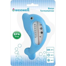 Weewell Banyo Termometresi Mavi