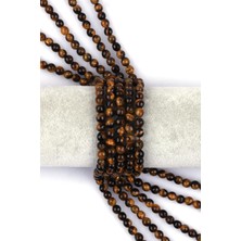 Alibaba Doğaltaş Kaplan Gözü Doğal Taş Dizi 6 mm Fasetli Küre Kesim