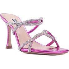 Nine West MANA 3PR Fuşya Kadın Topuklu Terlik