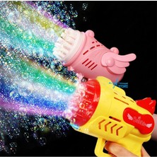 Yk Store Işıklı Pilli Köpük Baloncuk Makinesi Tabancası Yeni Tasarım Bol Köpük Süper Bubble Gun