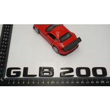 Dk Benz Glb 200 Bagaj Parlak Siyah Abs 3m 3D Yazı Logo