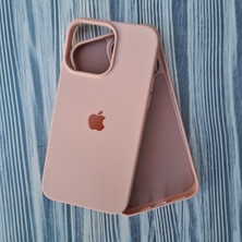 Pirok Store iPhone 15 Pro (6.1 Inç) Uyumlu Lansman Içi Kadife Silikon Kılıf