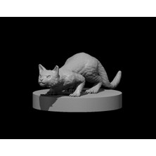 3duman Kutup Tilkisi Figürü - Beyaz - 10/15 cm