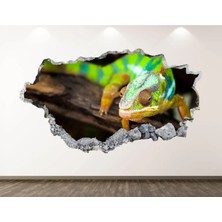 Kt Grup Vahşi Yaşam Muhteşem Hayvanlar Full Hd Baskı 3D Modern Duvar Sticker