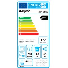 Arçelik 830 Kmw Kurutma Makinesi
