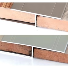 Global 40X8 MM  LAMİNANT PARKE Z PROFİLİ GRİ