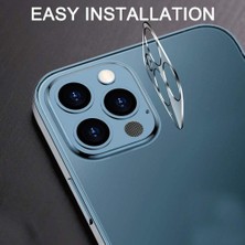 Enfein Iphone 15 Plus ile Uyunlu Lens Koruyucu Cam Filmi Şeffaf