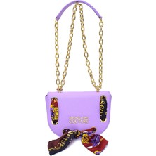 Versace Jeans Couture Kapaklı Kadın Omuz Çantası