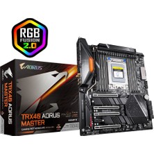 Gigabyte TRX40 AORUS MASTER 3200MHz DDR4 3xM.2 WiFi 6 ESS SABRE HiFi 16x sTRX4 XL-ATX Anakart