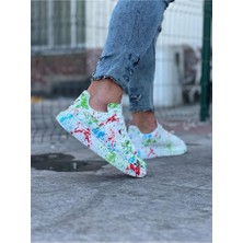 Bpm Yeşil Boyalı Erkek Casual Ayakkabı WG501