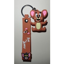 Zeyyah Accessory Tom&jerry 2'li Silikon Maskot Anahtarlık