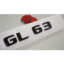 Dk Benz Gl 63 Bagaj Parlak Siyah Abs 3m 3D Yazı Logo