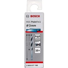 Bosch Hss Pointteq Metal Matkap Ucu 3,0mm 10 Lu